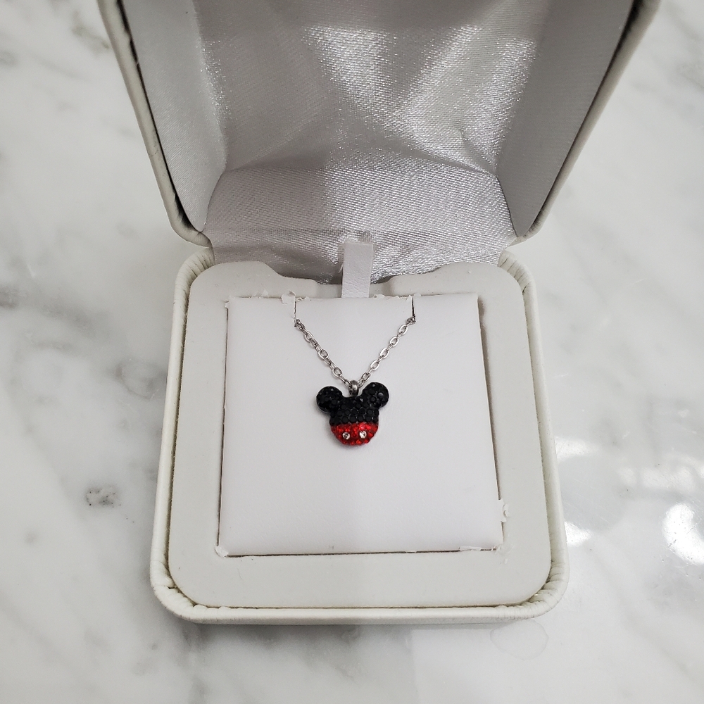 Mickey Mouse Pendent on Stainless Steel Chain